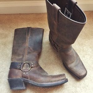 Frye Harness Boots